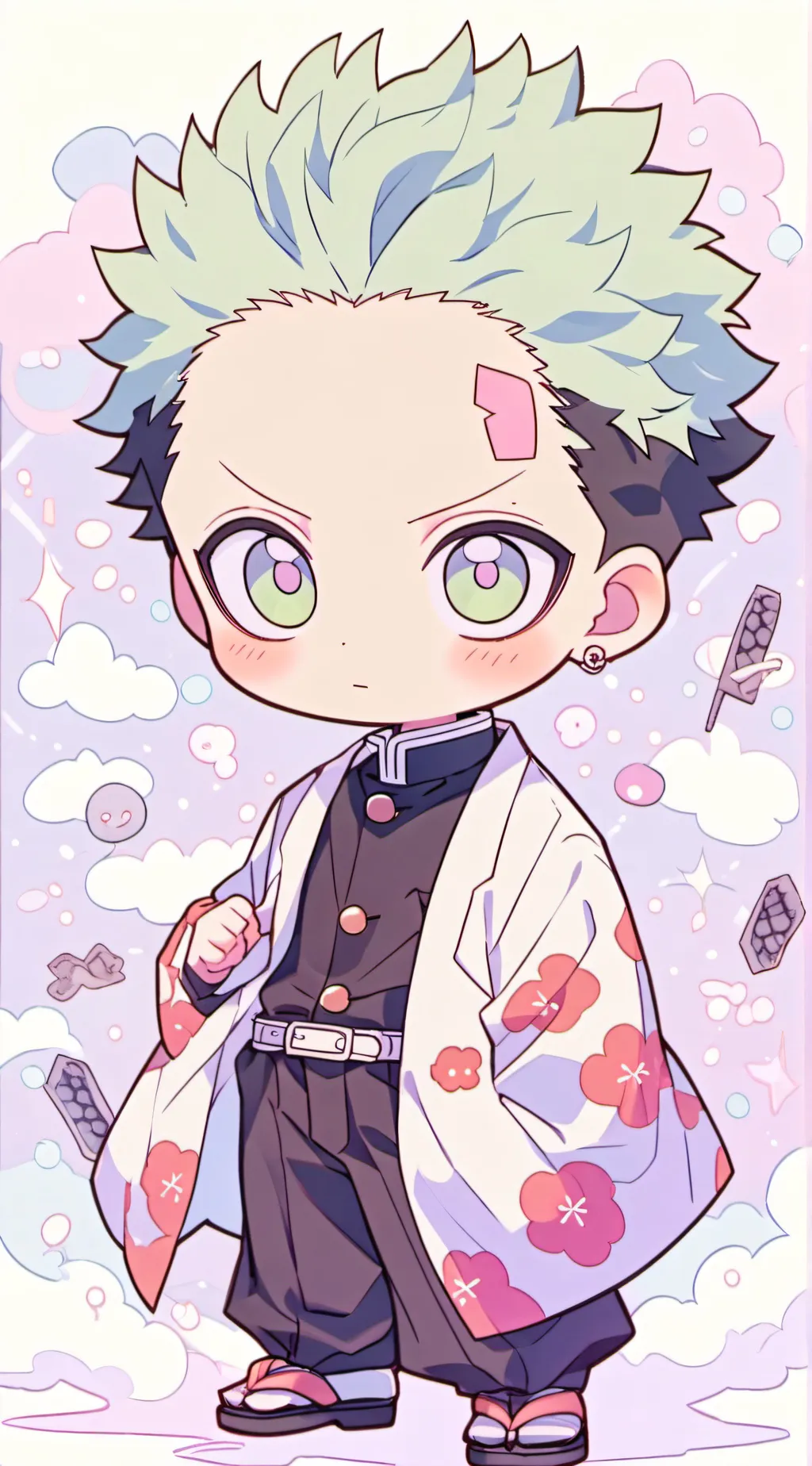 ai character: fatherless kiddo background