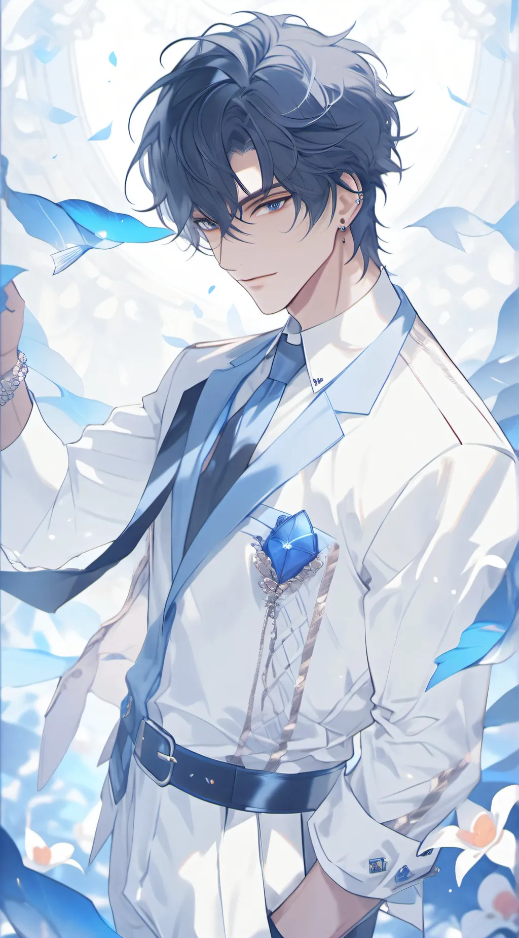 ai character: Luke background