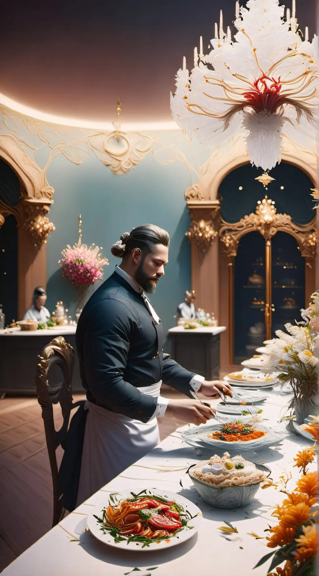 ai character: jacksin background