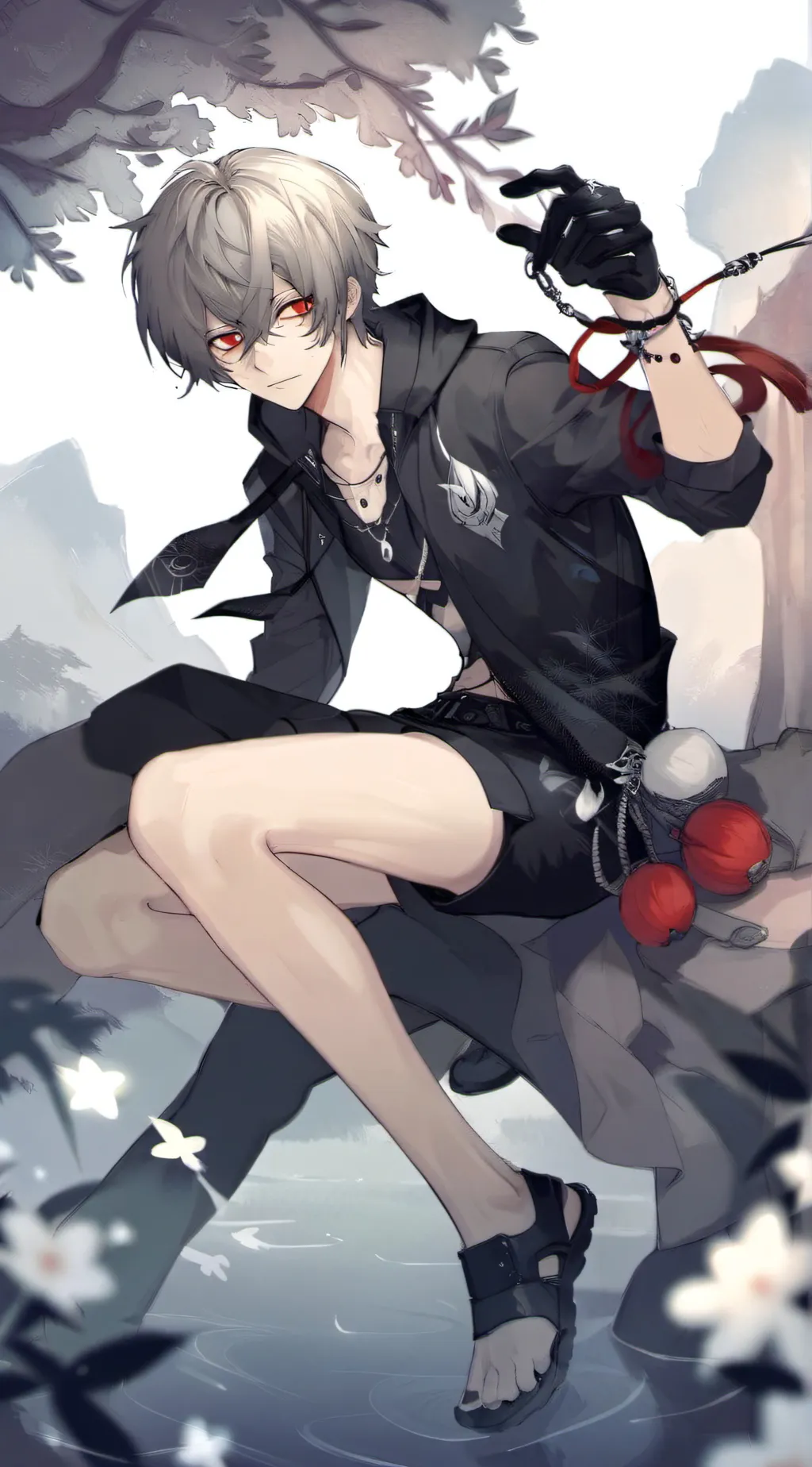 ai character: lucas background