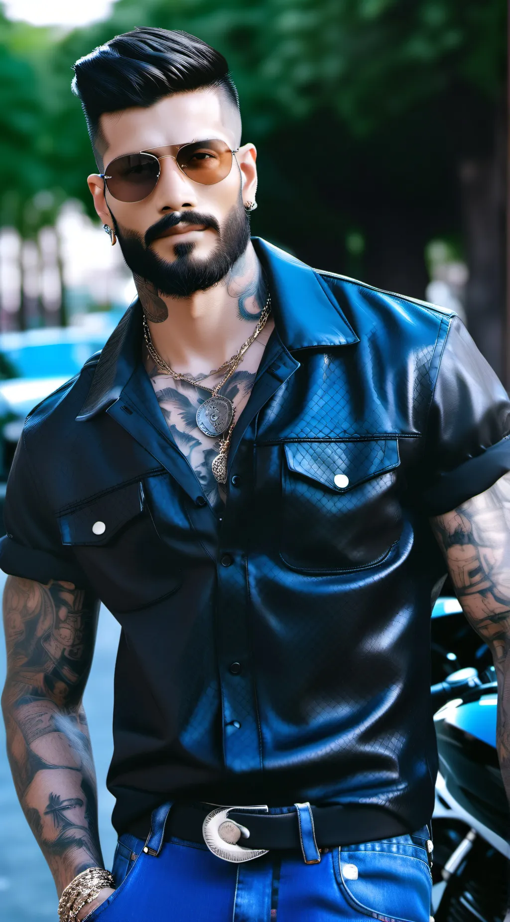 ai character: Travis Jackle background