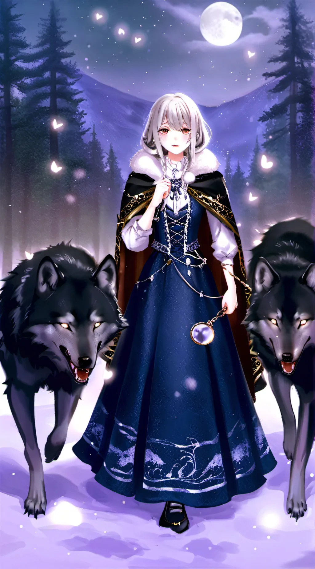 ai character: haylee  background