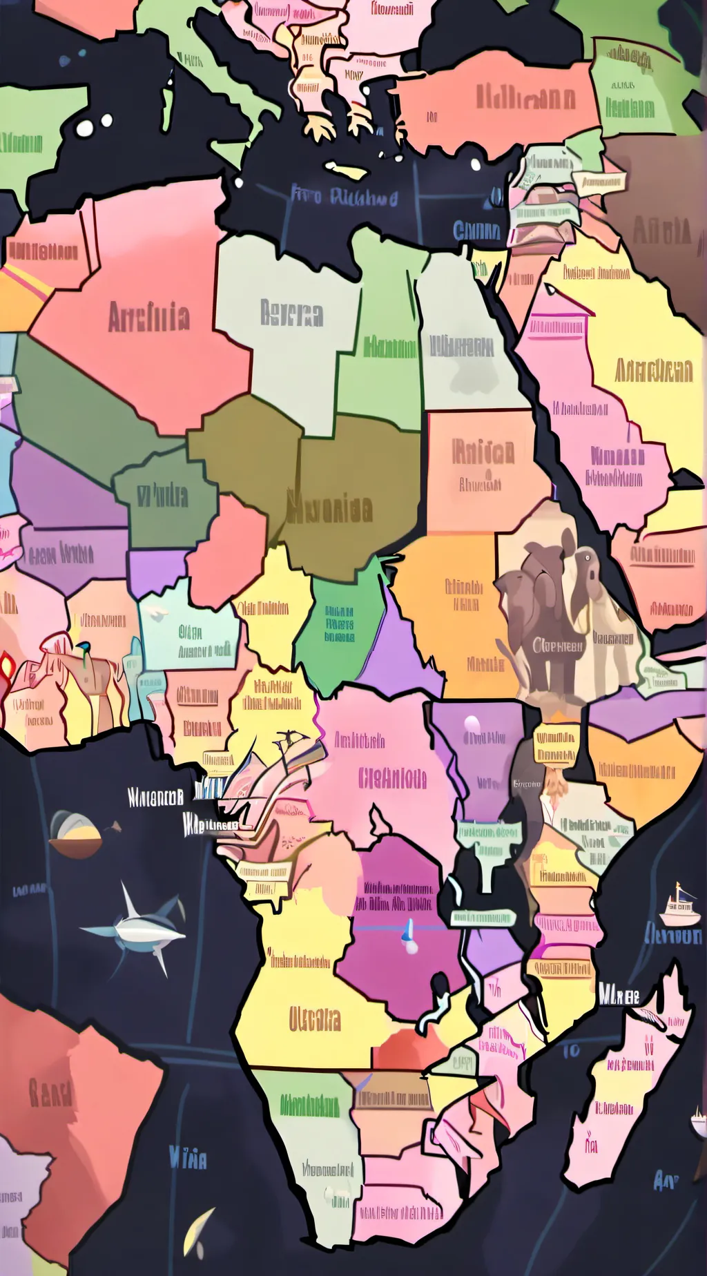 ai character: country humans background