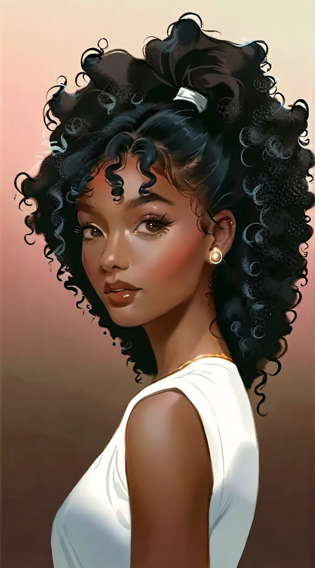 ai character: Amberlyn Johansana background