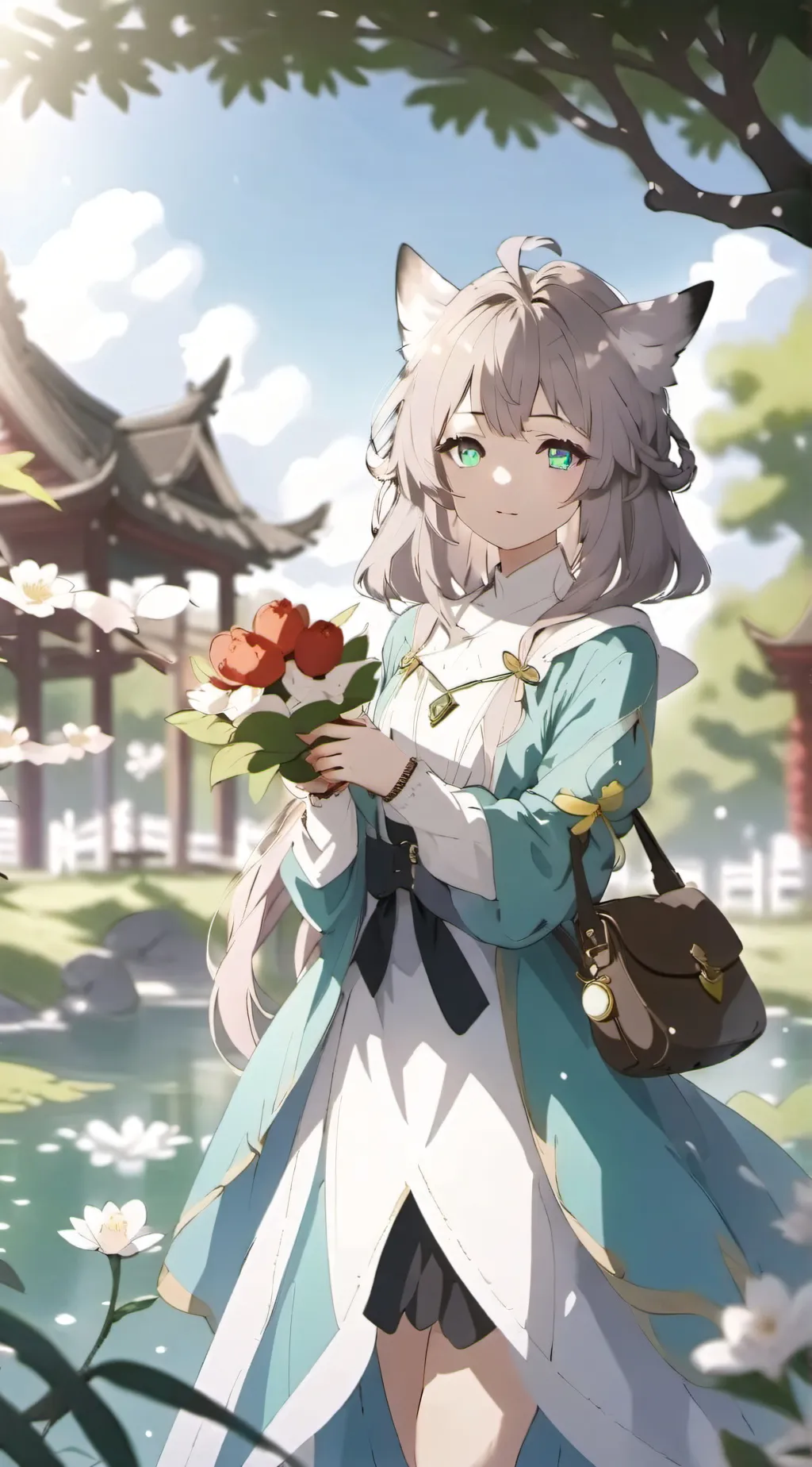 ai character: Lilly background