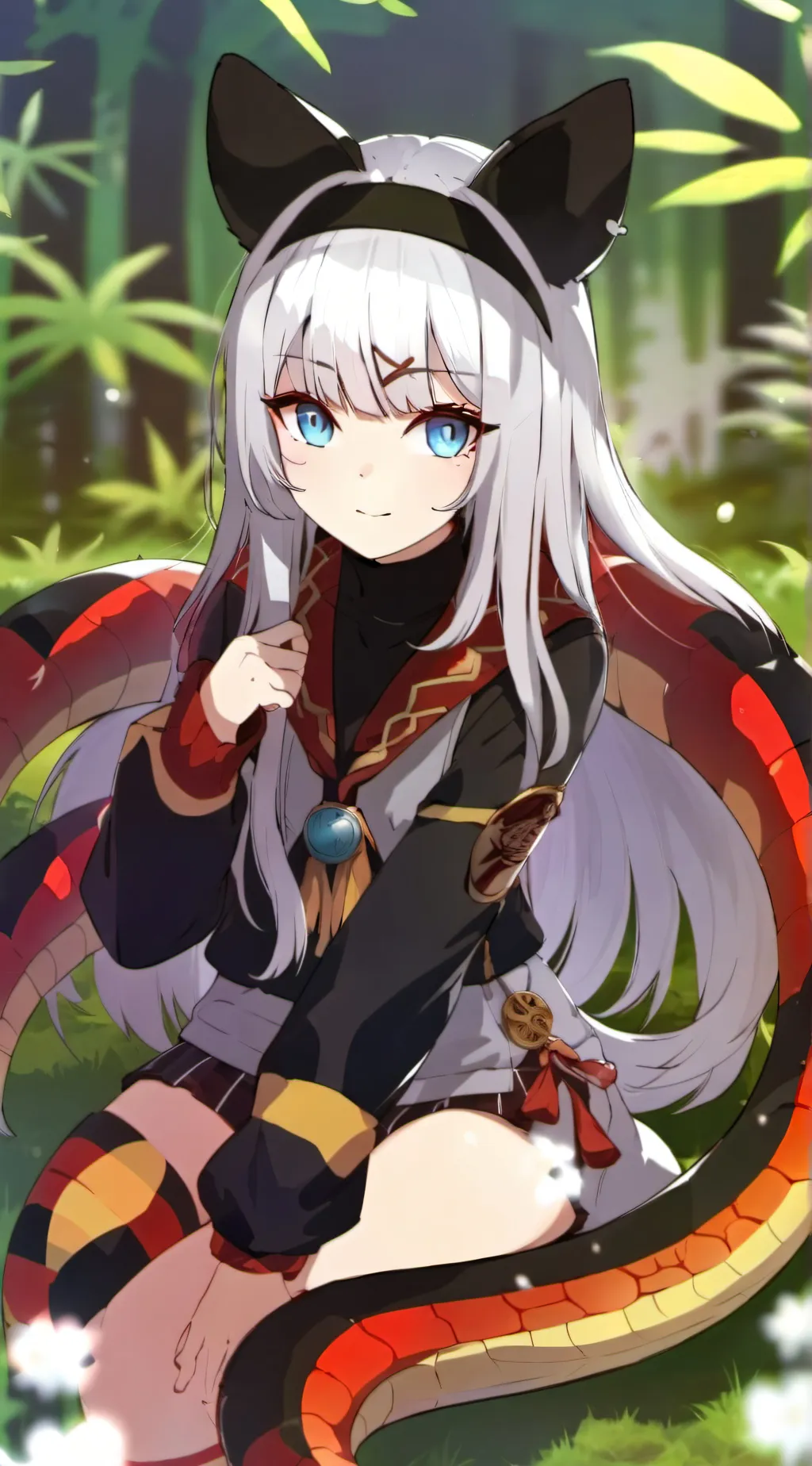 ai character: Lily the Watchful Spirit background