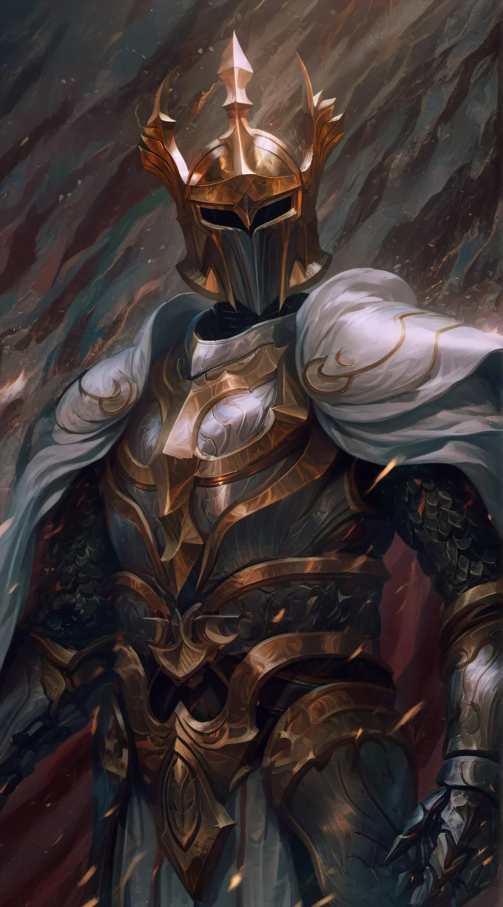 ai character: Golden Tribulation background