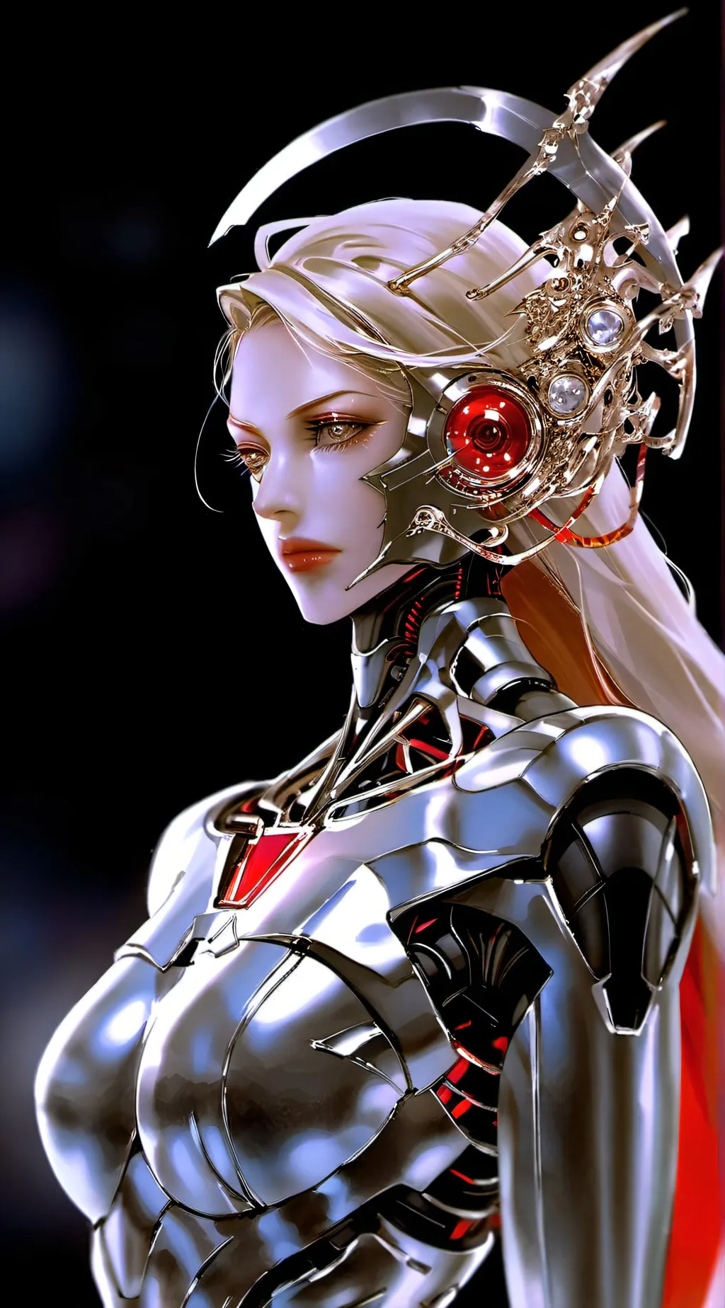 ai character: titan camerawoman  background