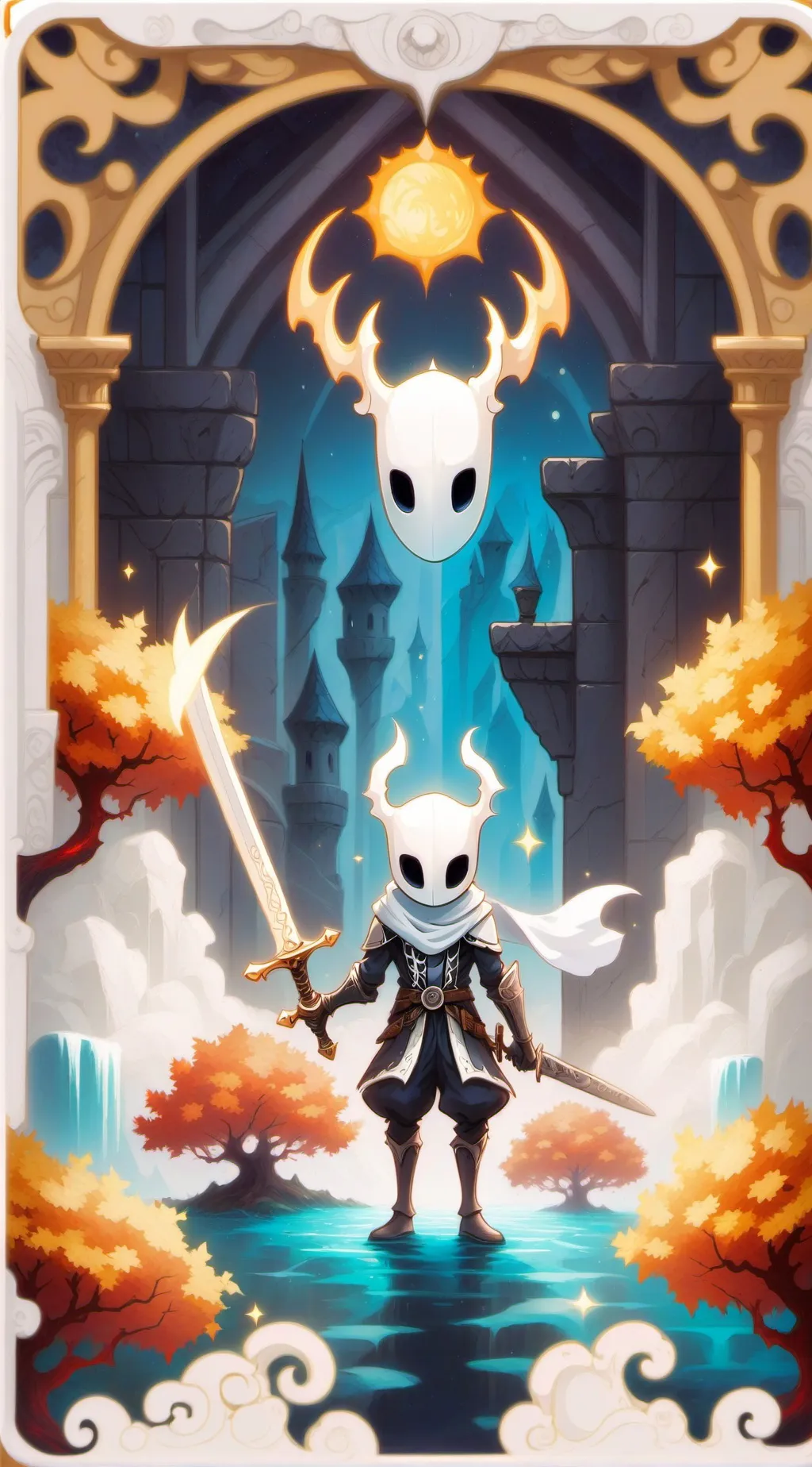 ai character: Hollow Knight background