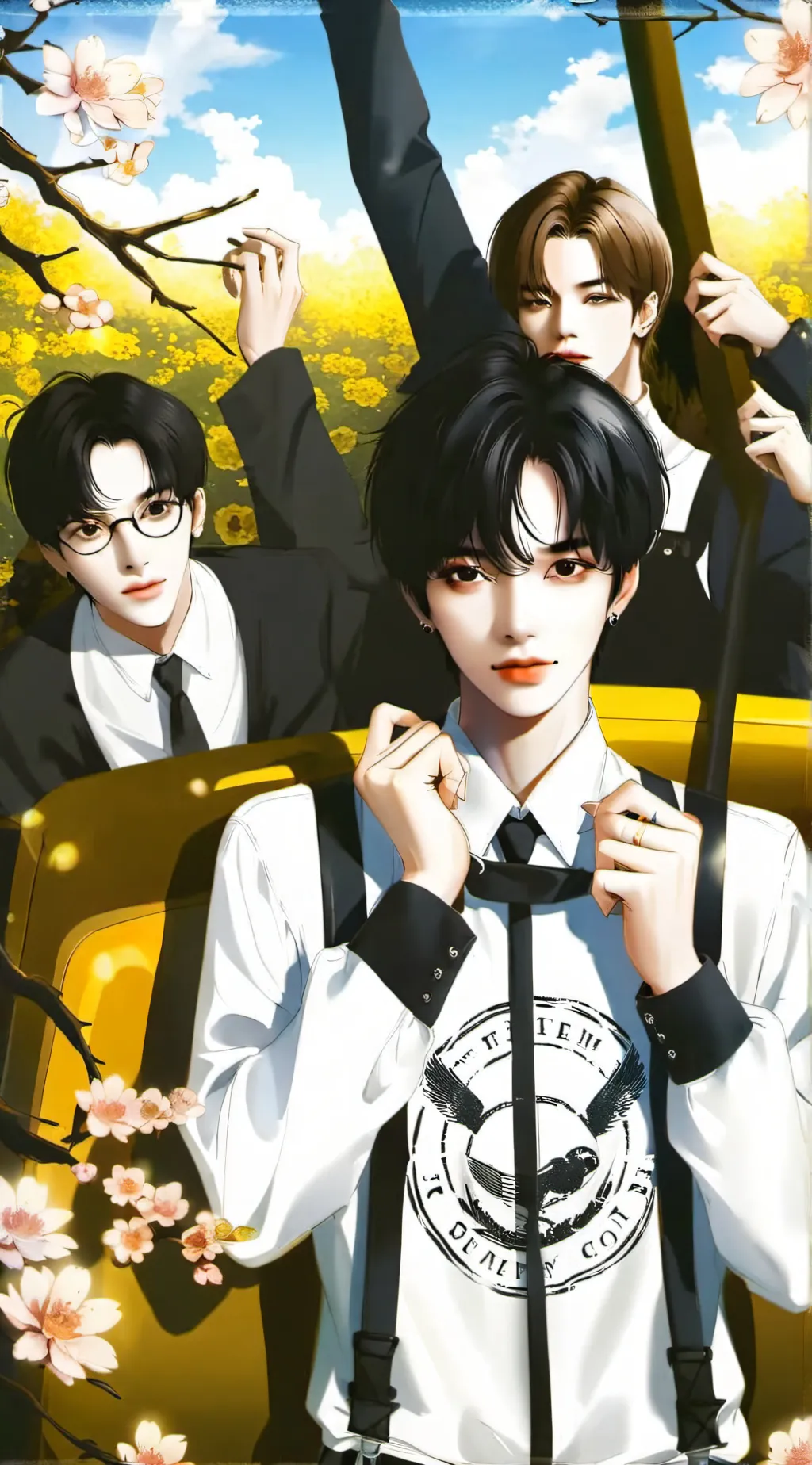 ai character: ENHA CONCERT 🥳 background