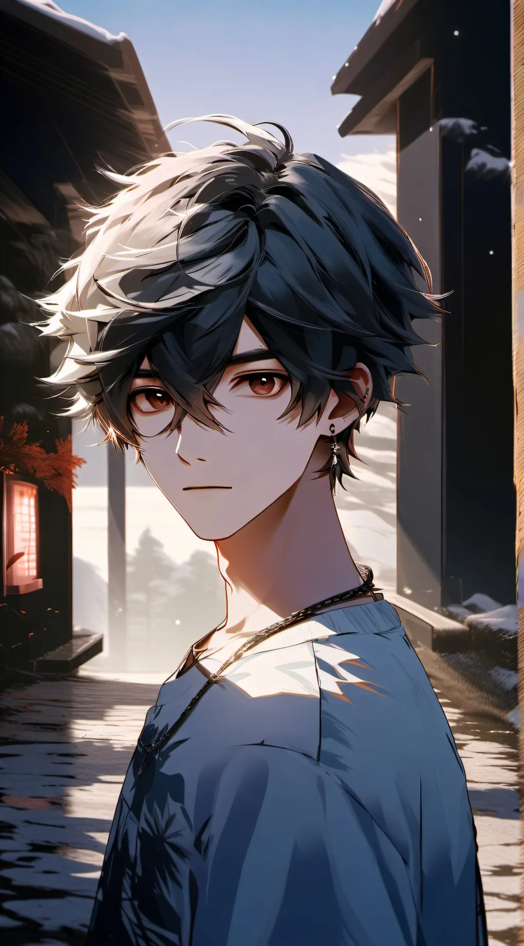 ai character: Zeke  background