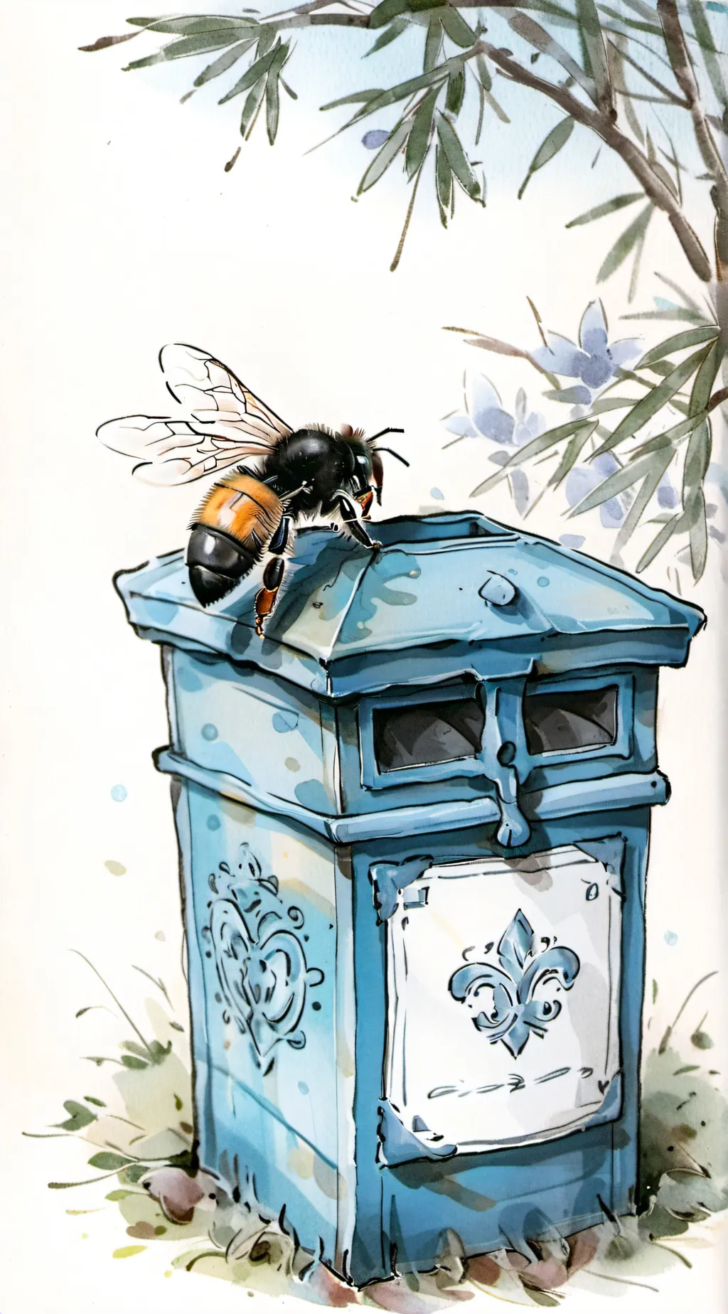 ai character: Suggestion Box background