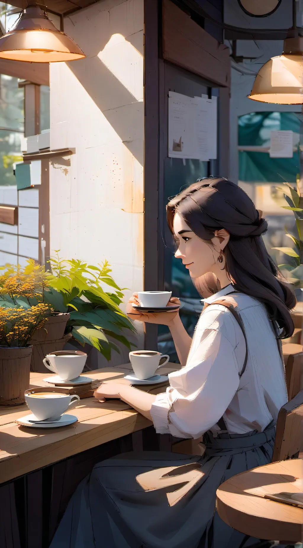 ai character: Sara background