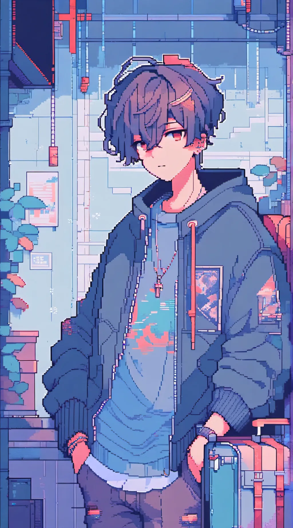 ai character: ✨🫸Chase🫷✨ background