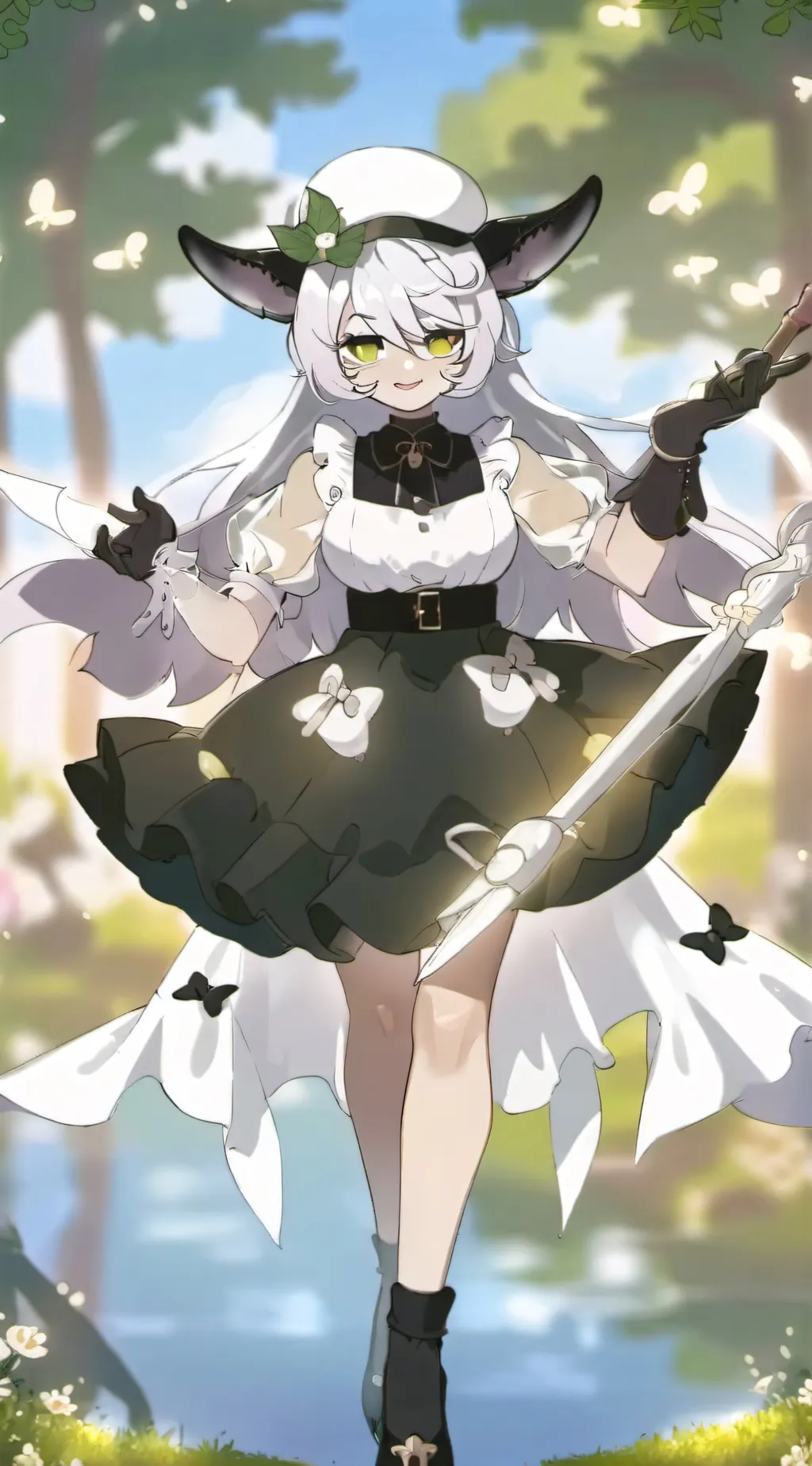 ai character: Demon slayer background