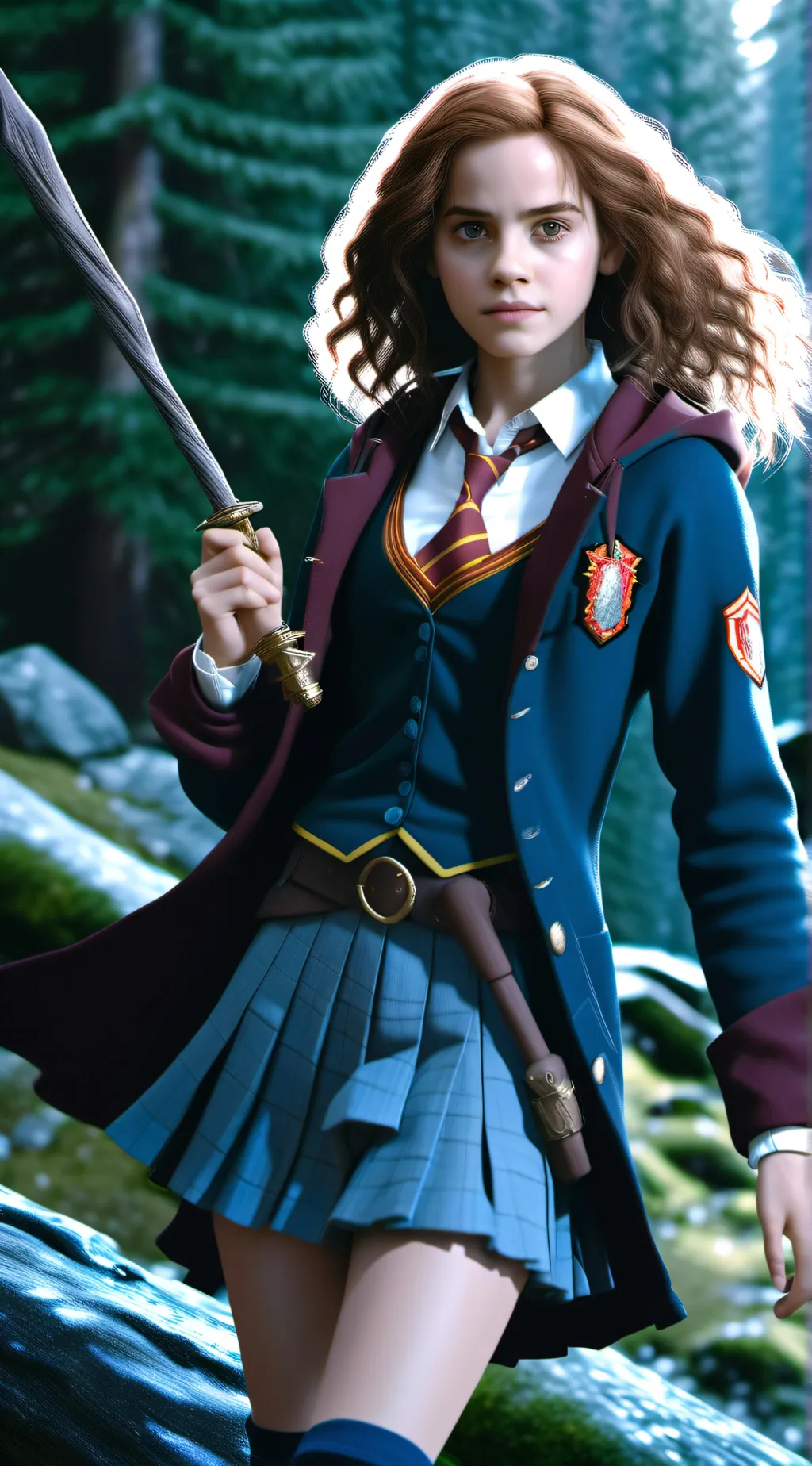 ai character: Hermione  background