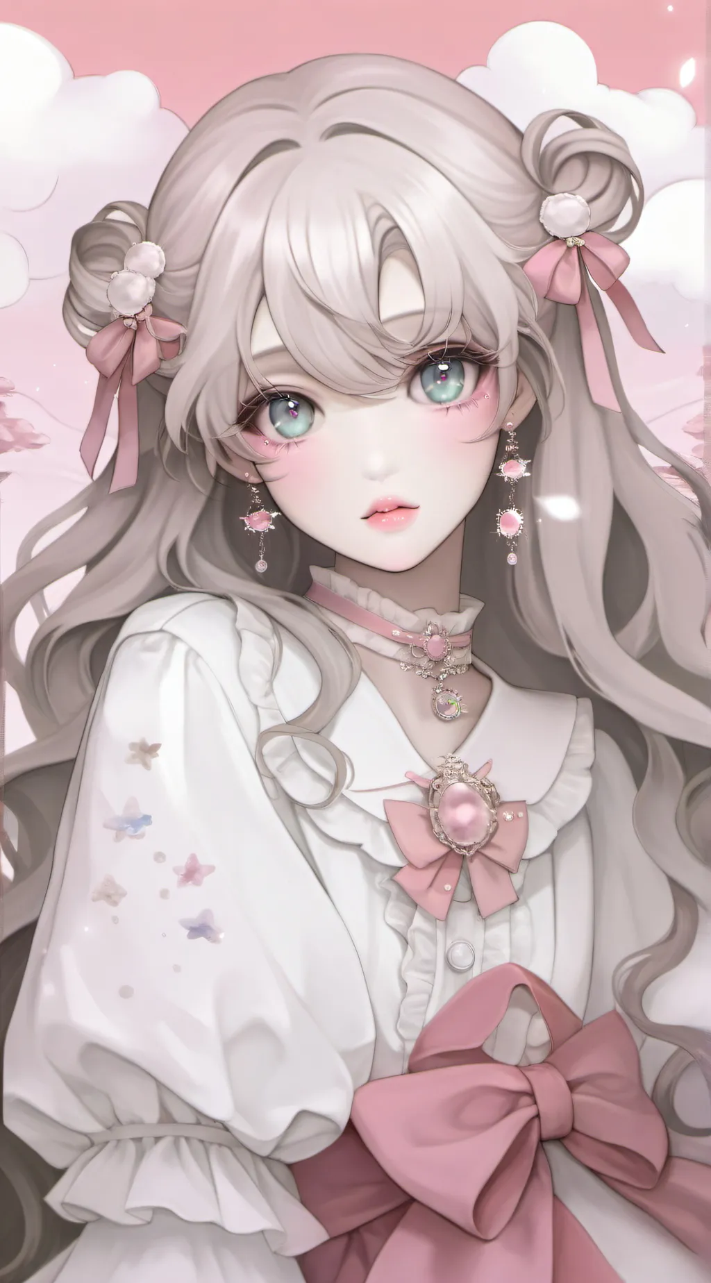 ai character: skogen background