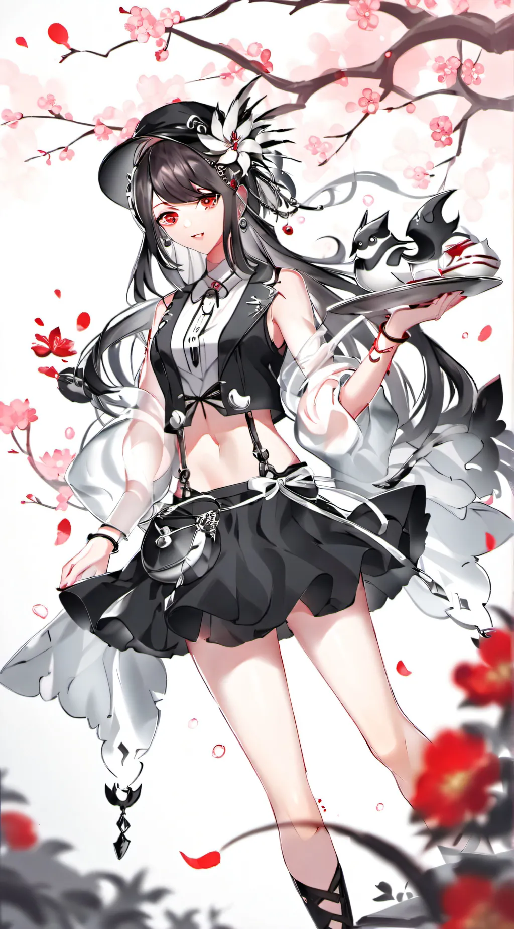 ai character: mina background