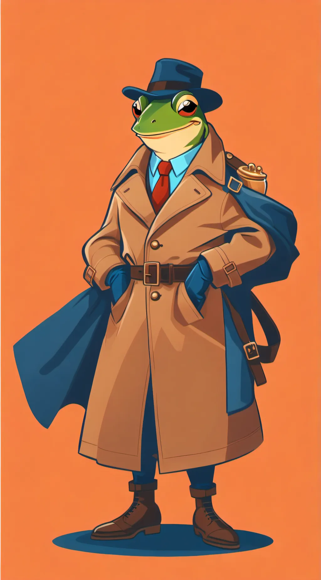 ai character: Franwell Hoppertin background