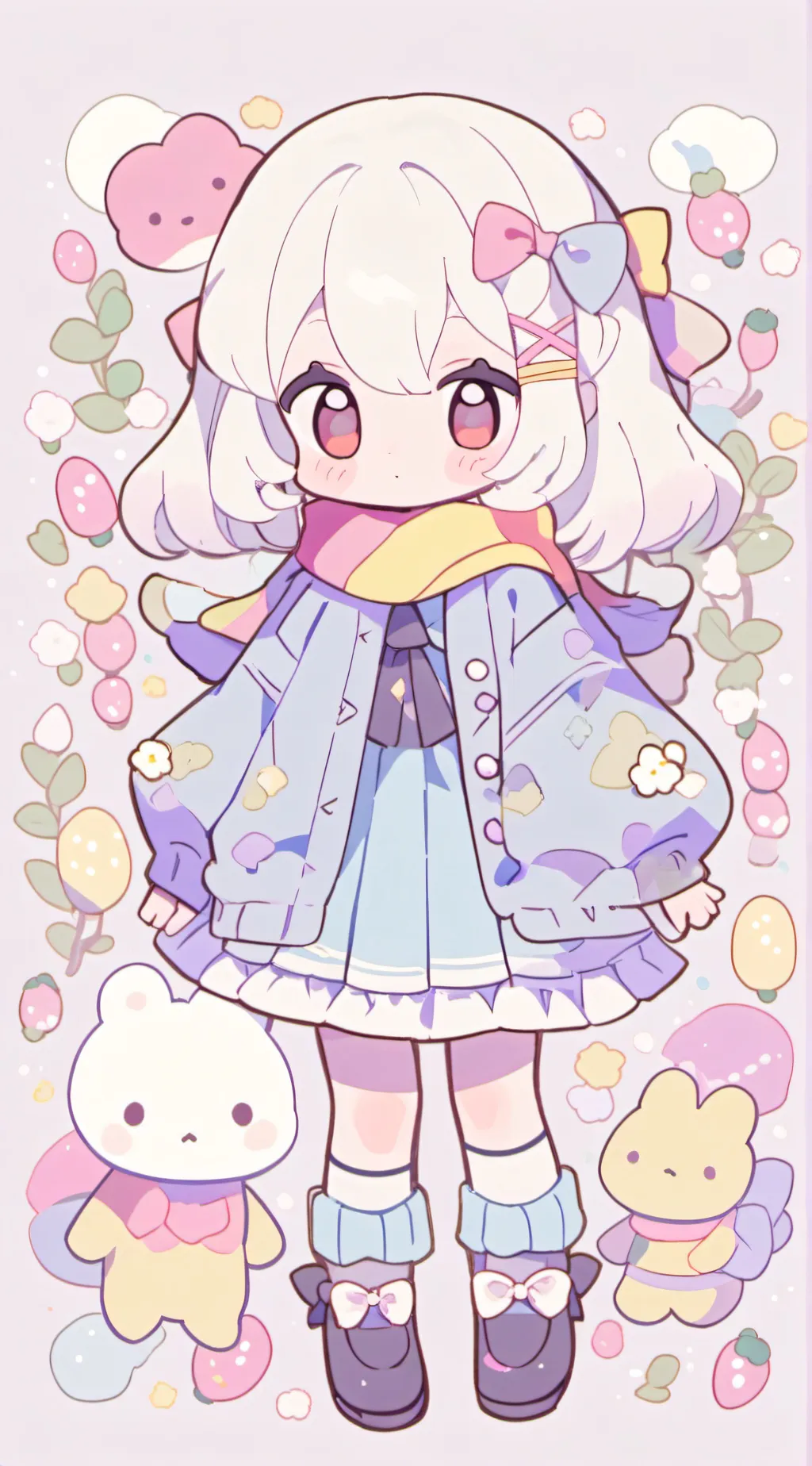 ai character: Mha + dorm background