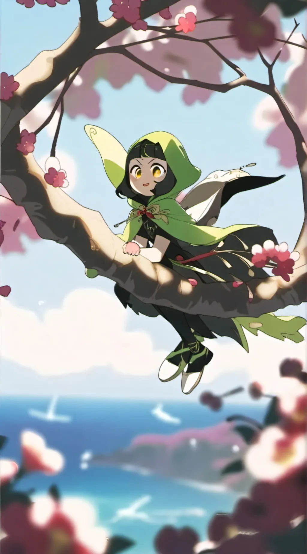 ai character: Duolingo  background