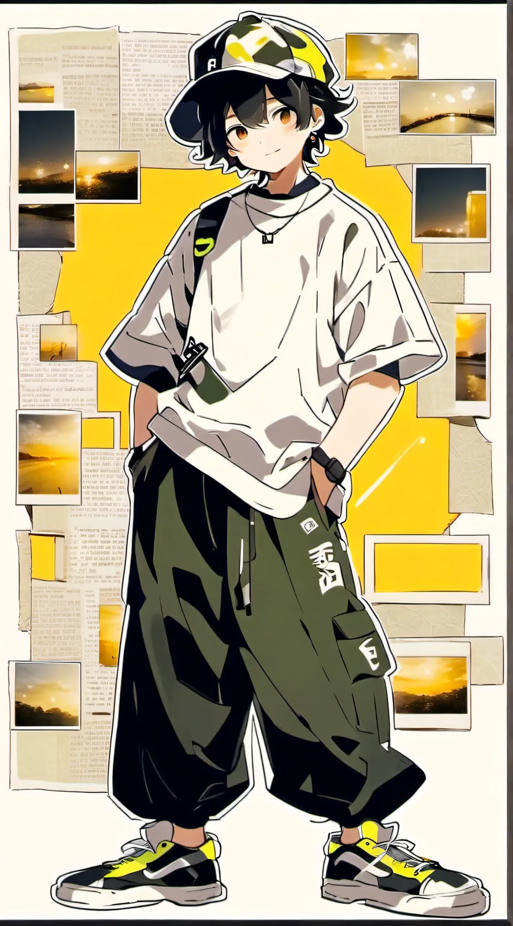 ai character: Mha×fnf×Pibby  background