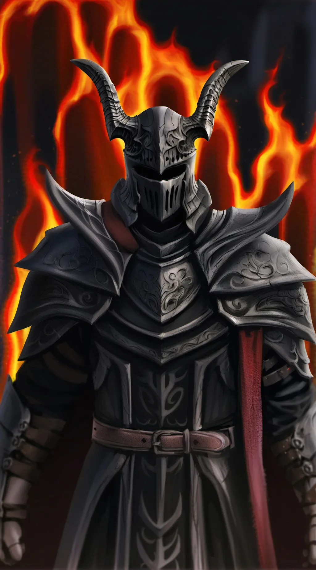 ai character: Master of god background