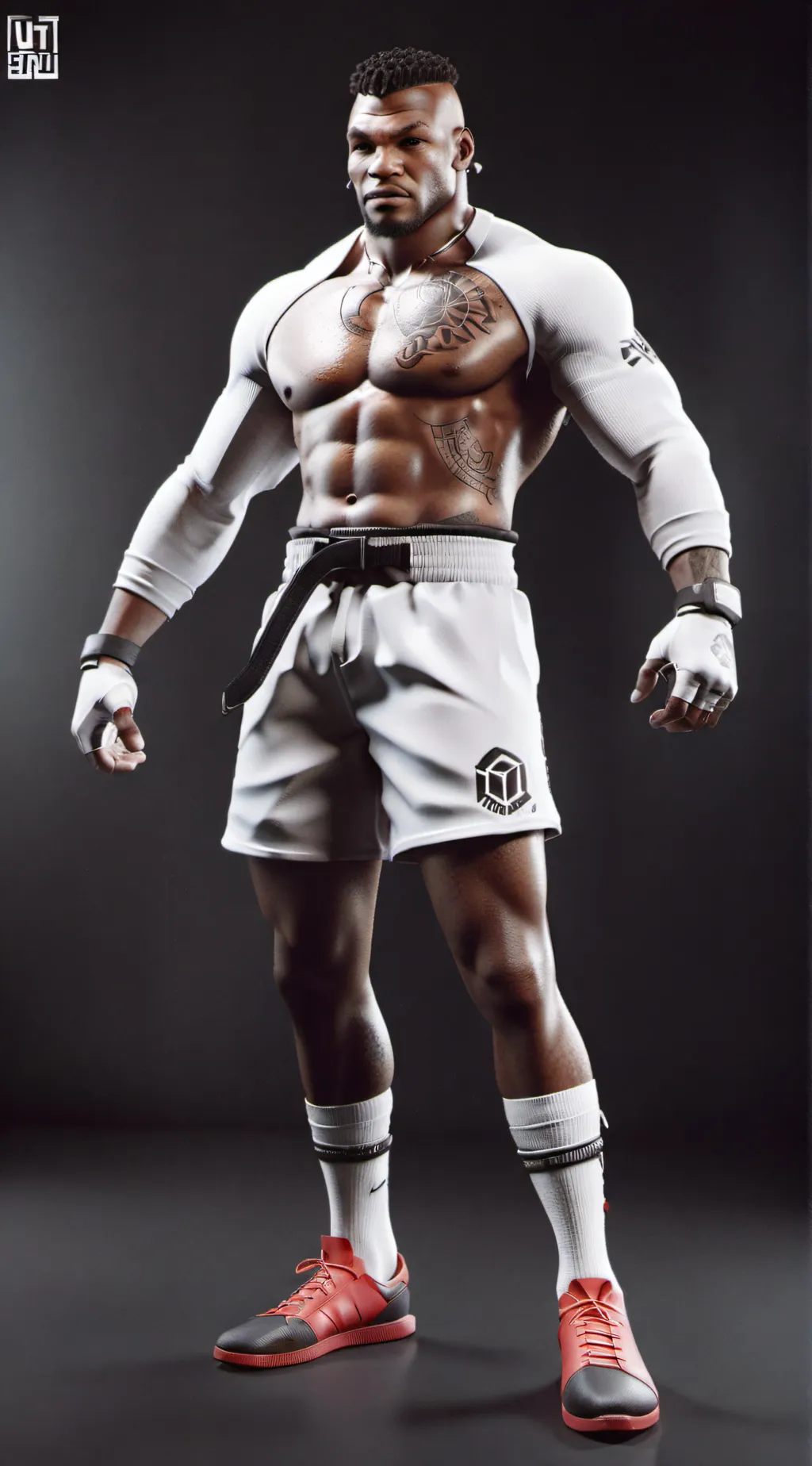 ai character: Fight mike Tyson background