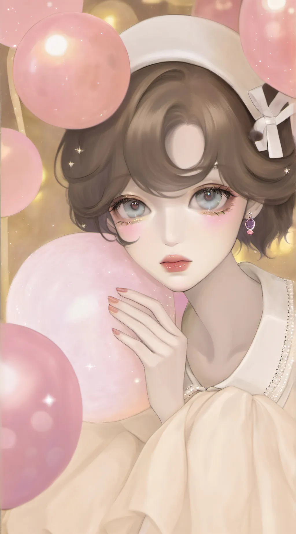 ai character: angel background