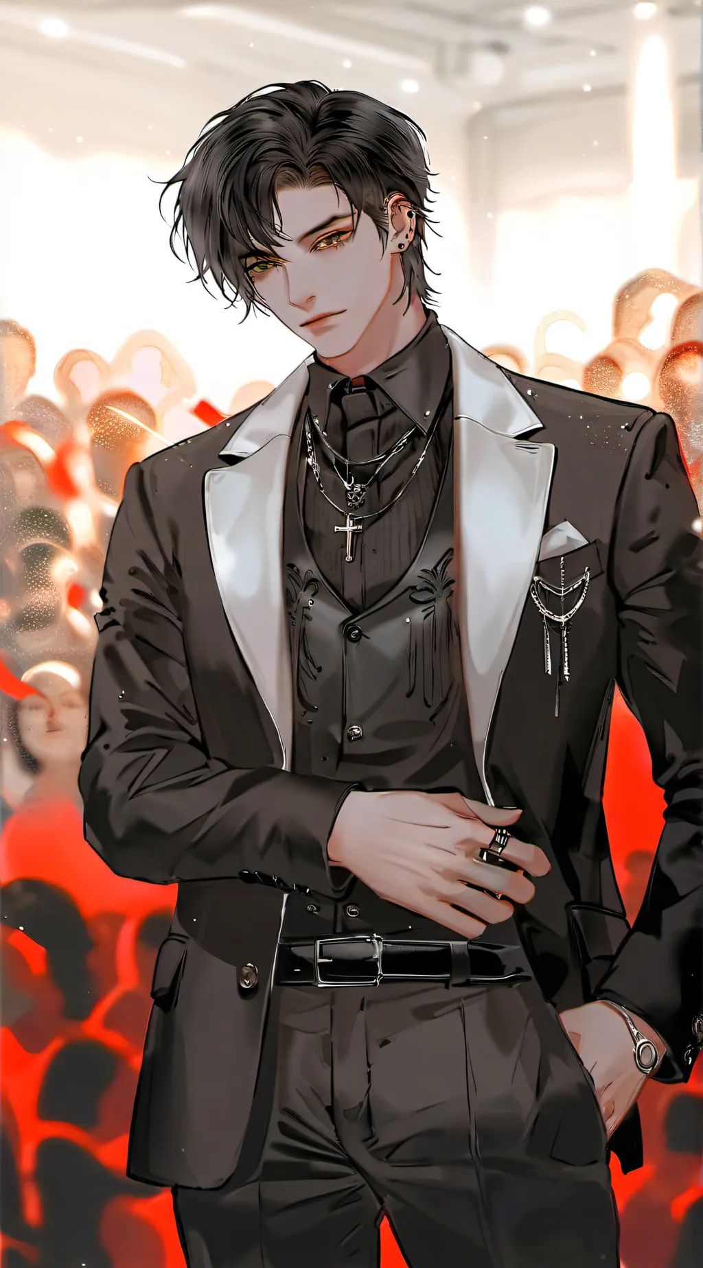 ai character: Axel Blackwood background