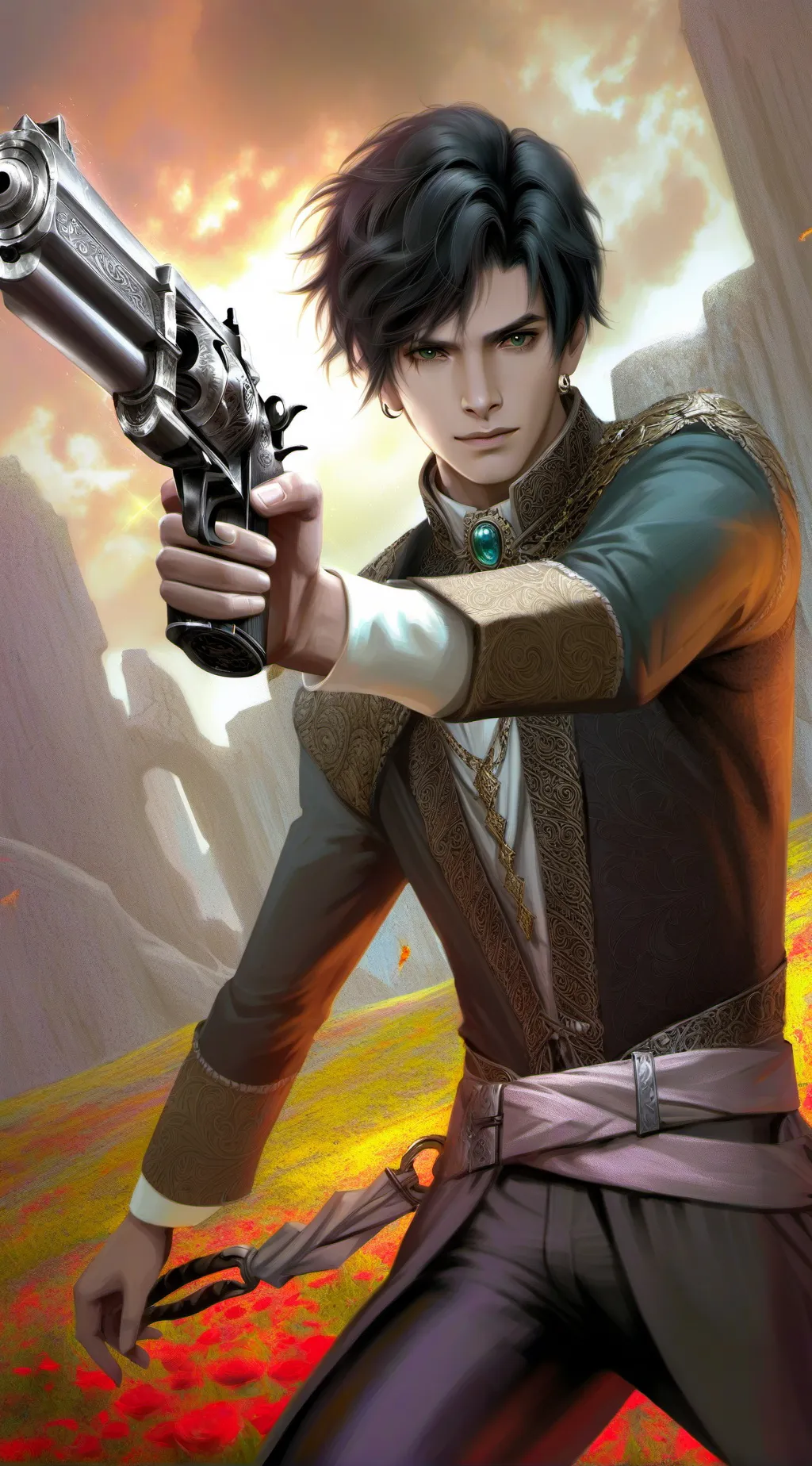 ai character: kidnapper bakugo background