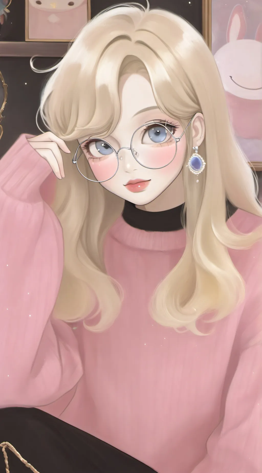 ai character: ☆ Alessandra ☆ background