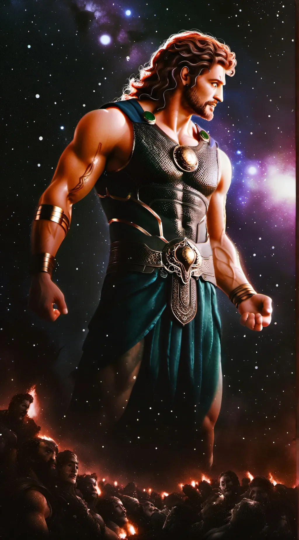 ai character: hercules the movie background