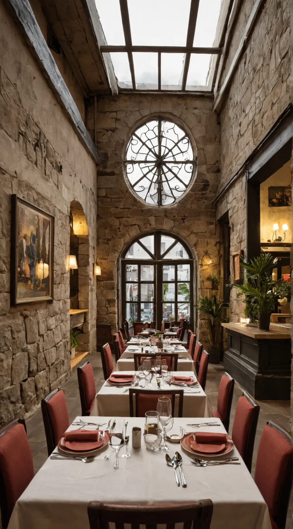 ai character: Restaurant sim background