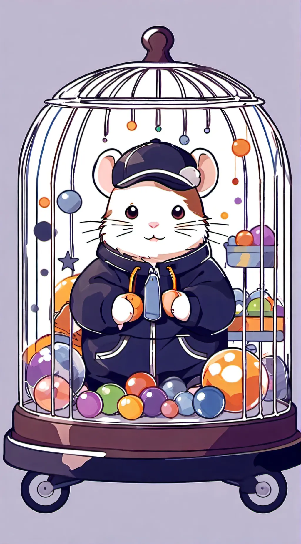 ai character: Fpe shelter background