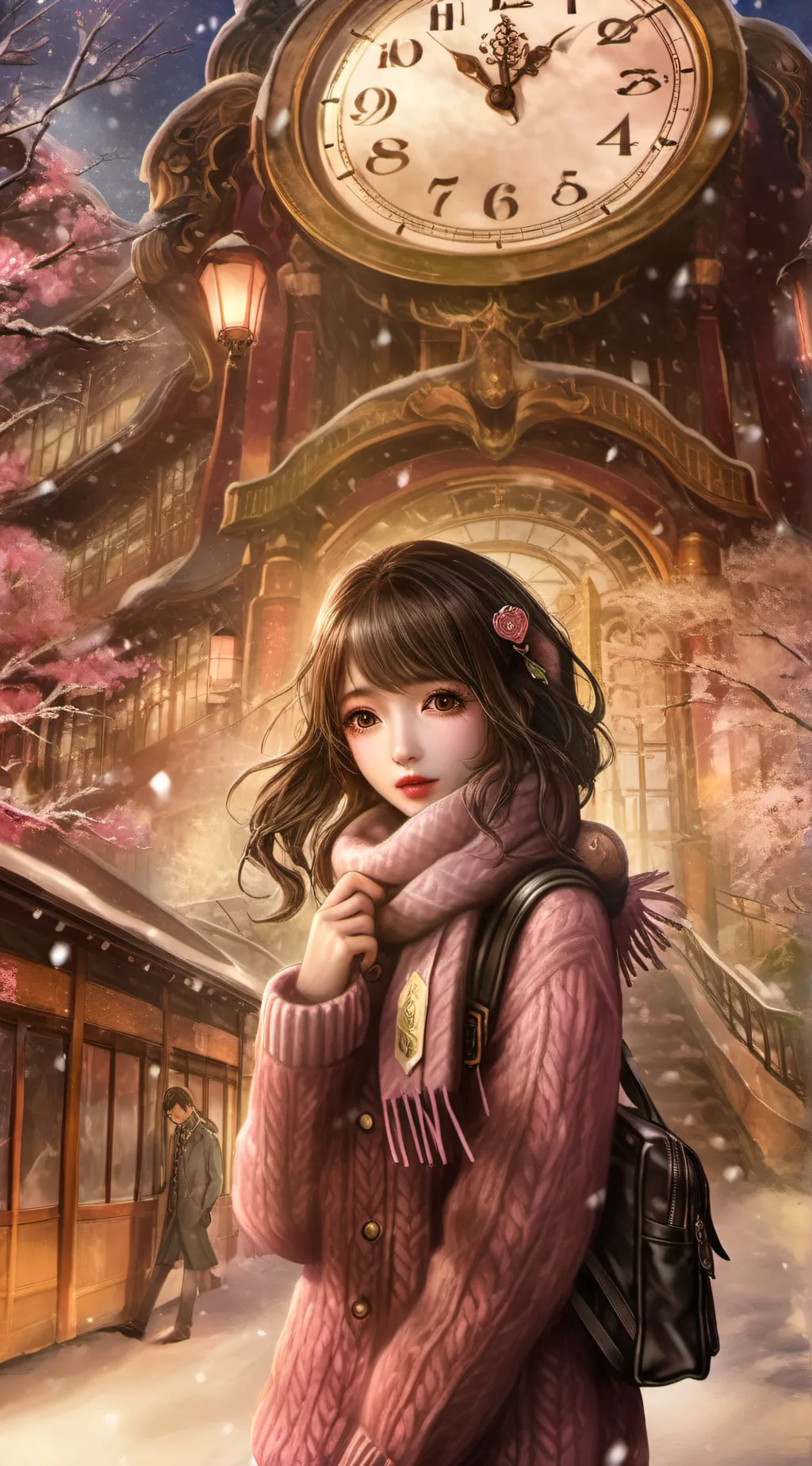 ai character: MHA sleepover background