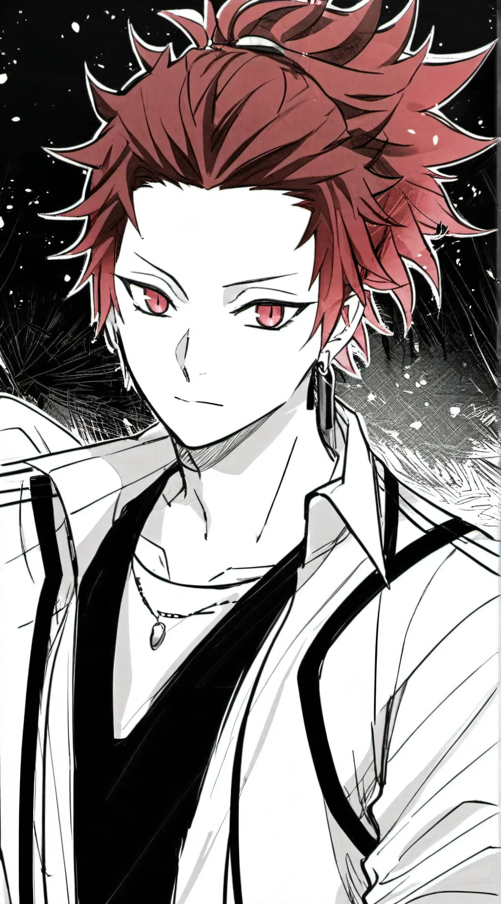 ai character: Eijiro Kirishima background