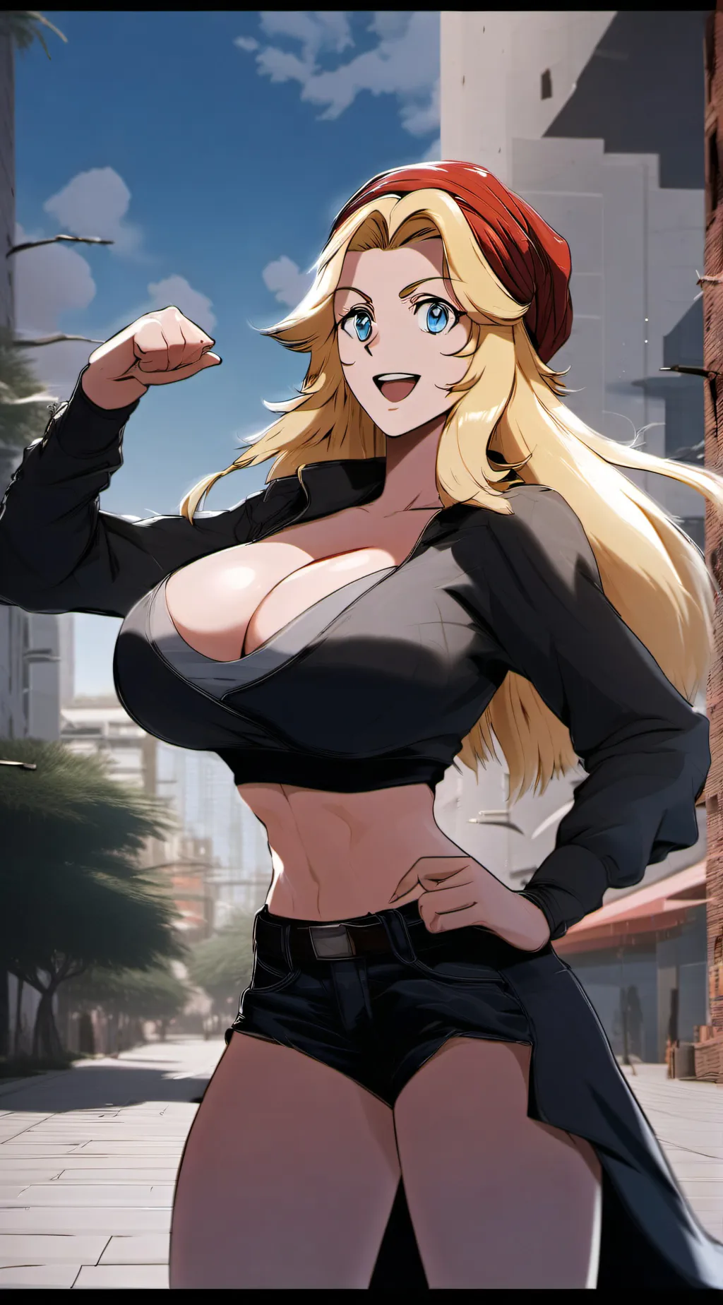 ai character: My american Friend background