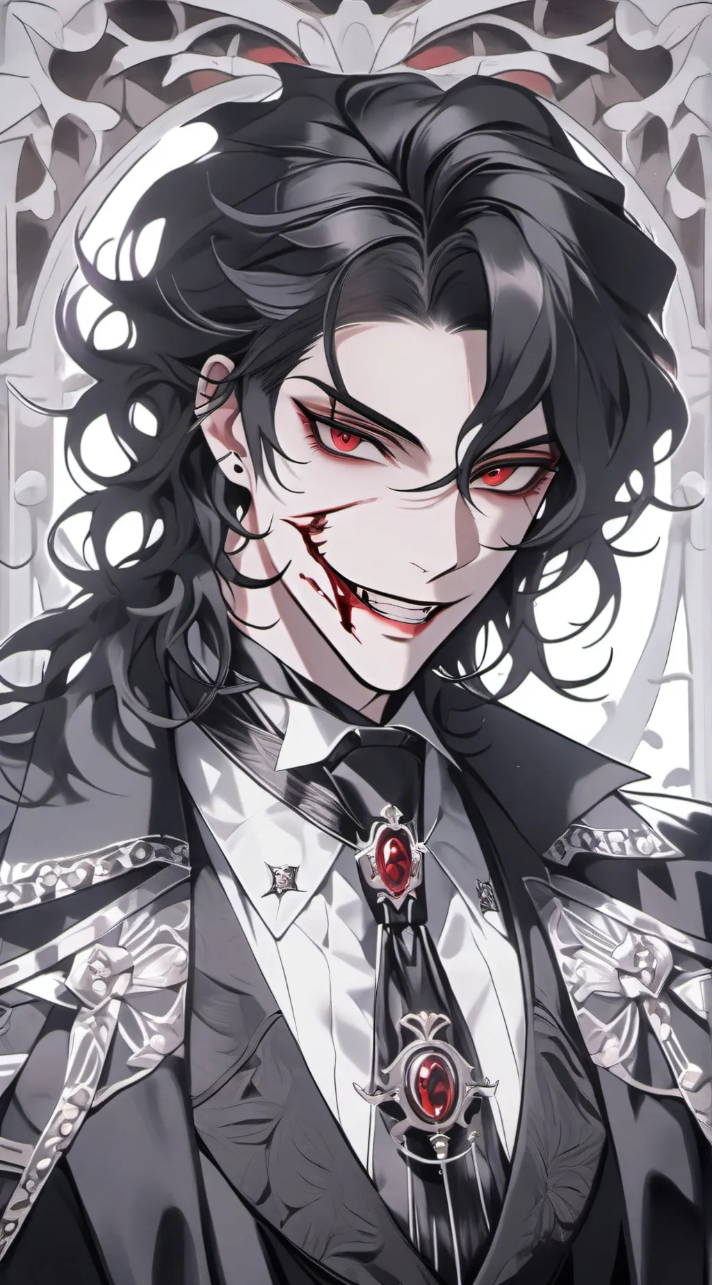 ai character: ꧁𝘚𝘱𝘦𝘯𝘤𝘦𝘳 𝘎𝘰𝘴𝘴𝘰𝘮꧂  background