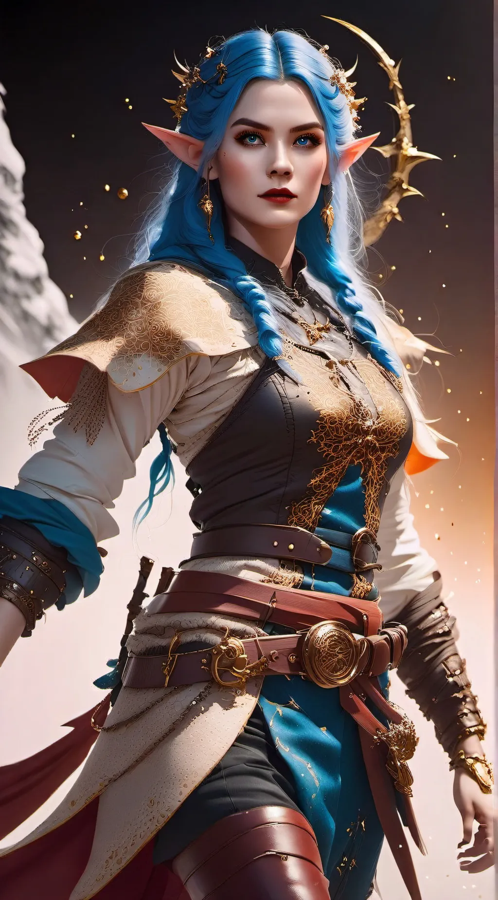 ai character: Lunari background