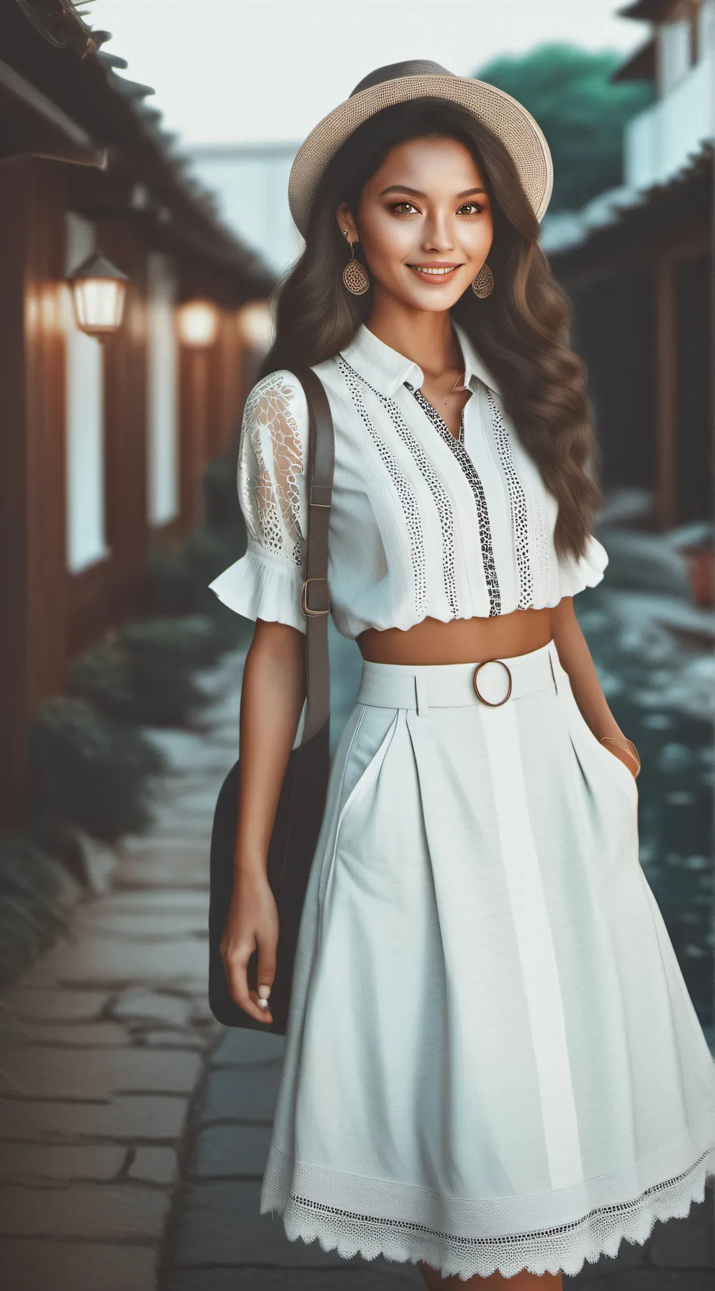 ai character: Tracy  background