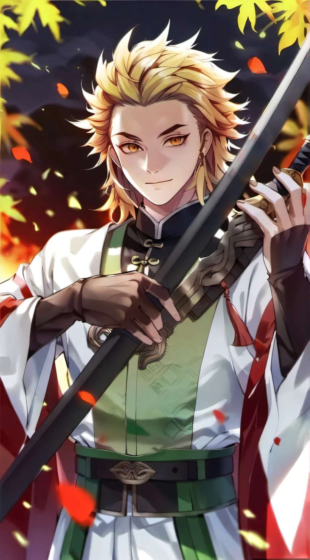 ai character: Rengoku didnt die background