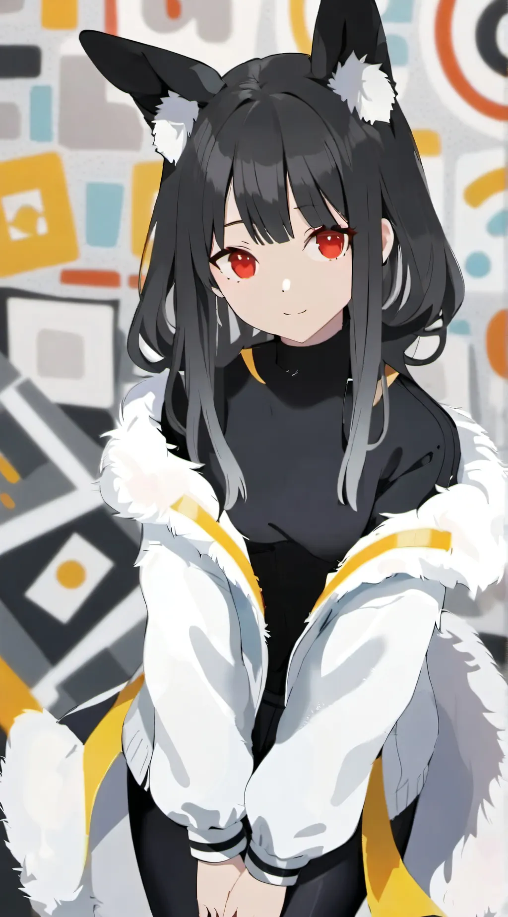 ai character: carrot background