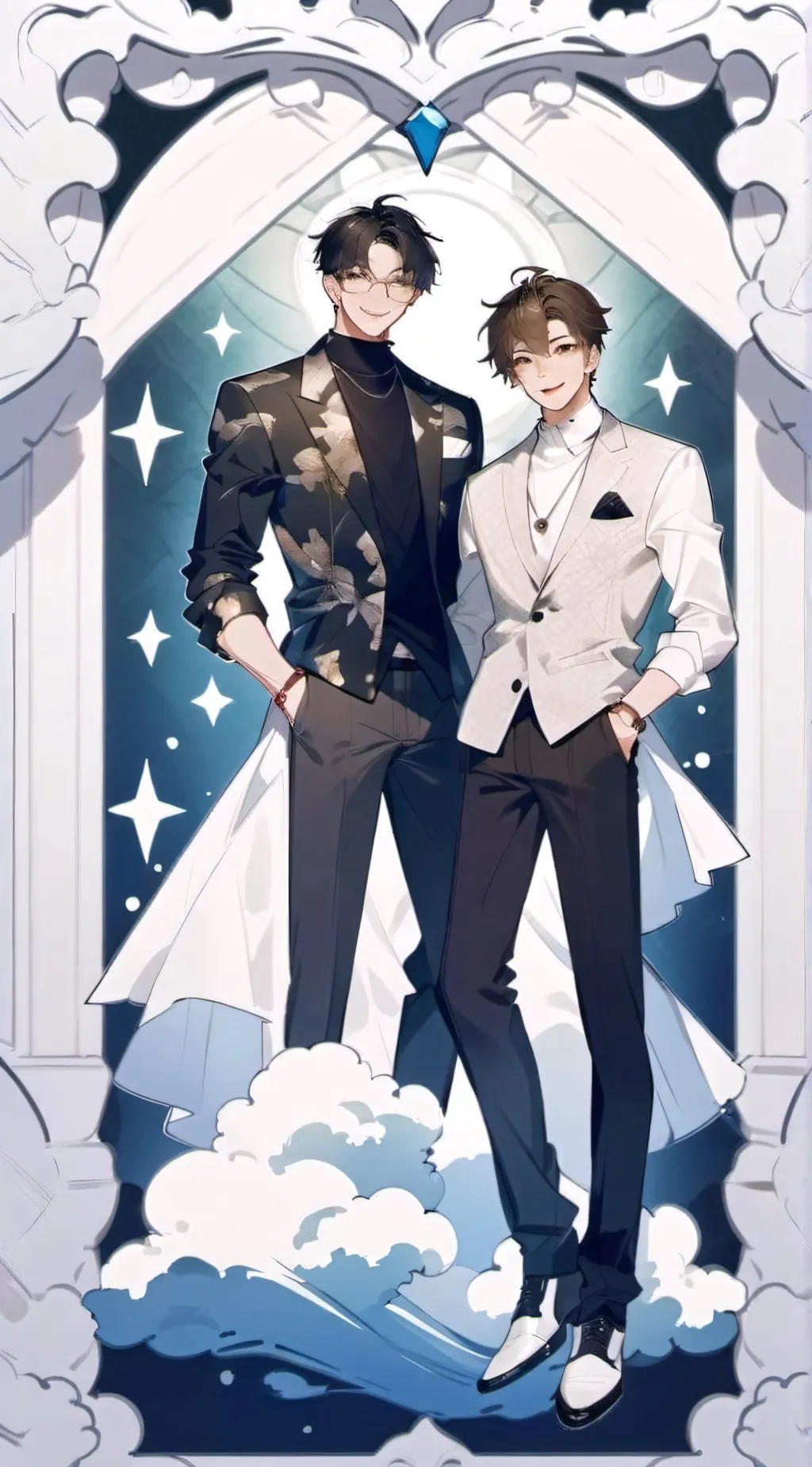 ai character: Your Gay Hsbands  background