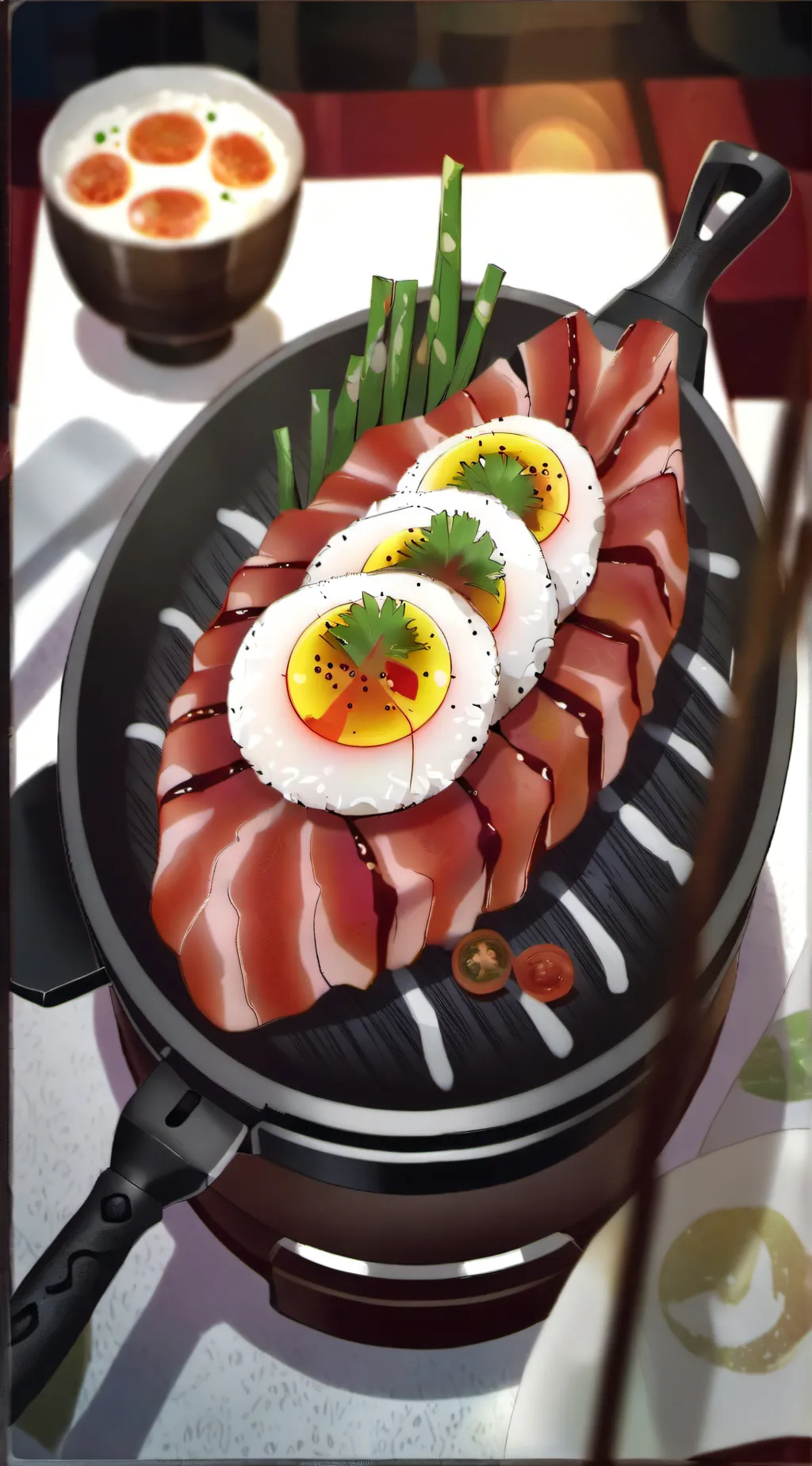 ai character: tanjiro kamado  background