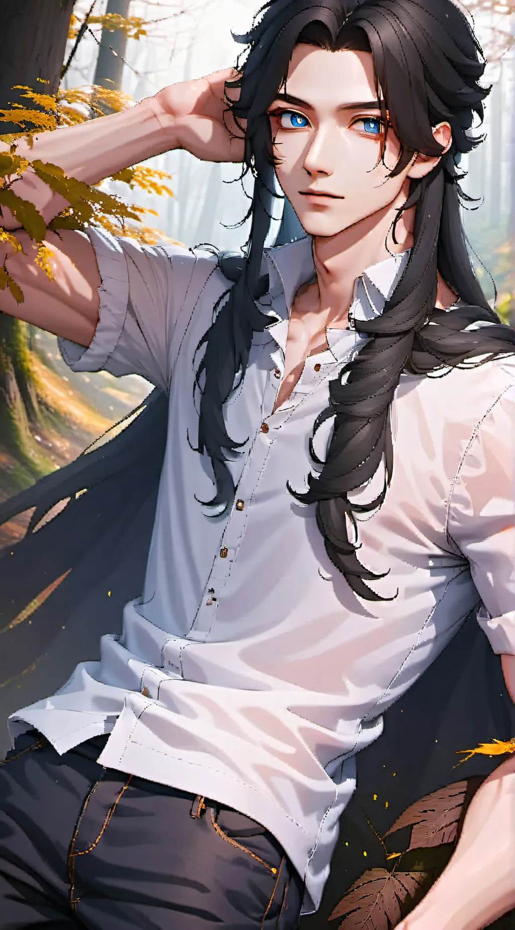 ai character: ☆Liam☆ background