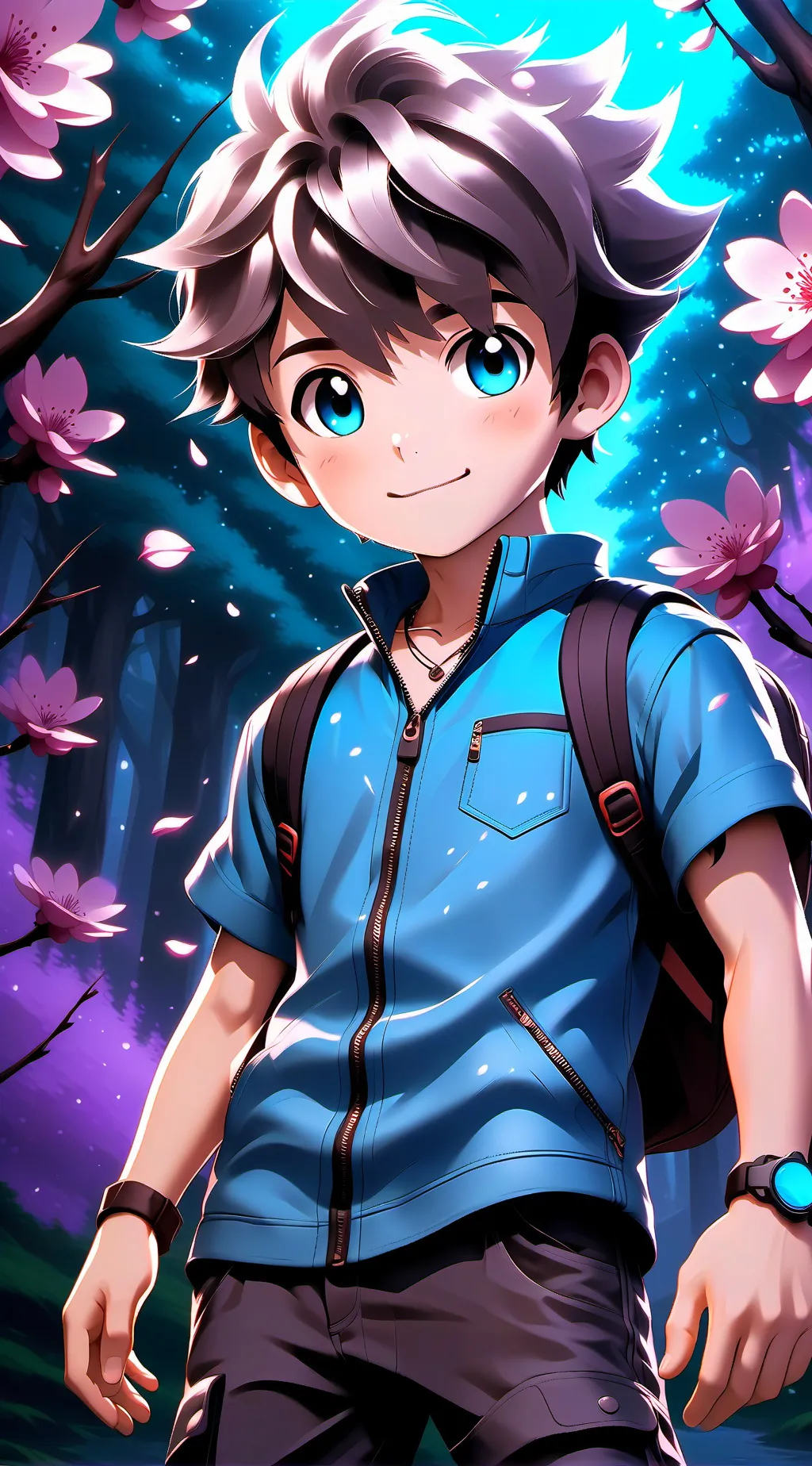 ai character: noah background