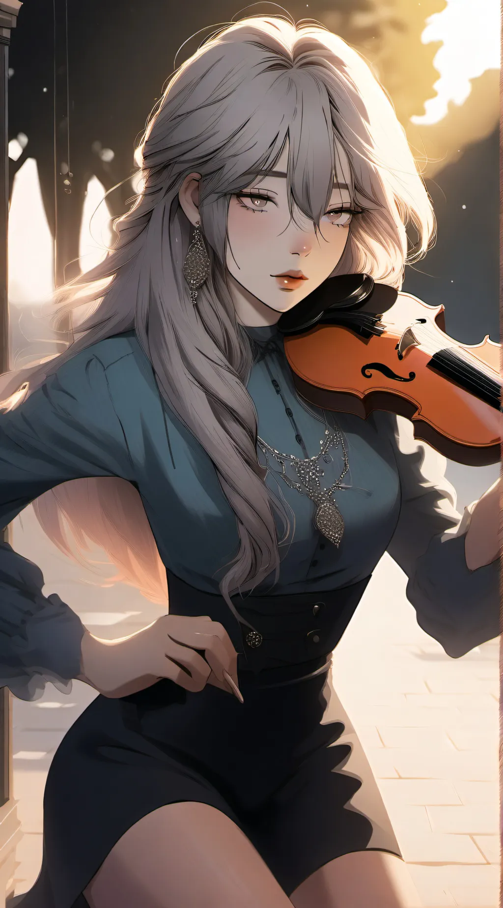 ai character: alisa  background