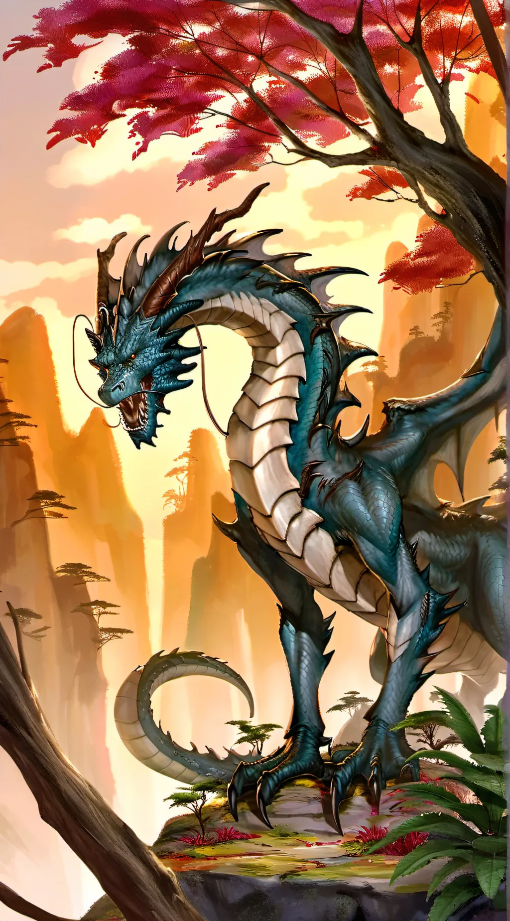 ai character: Jade winglet pt, 9 background