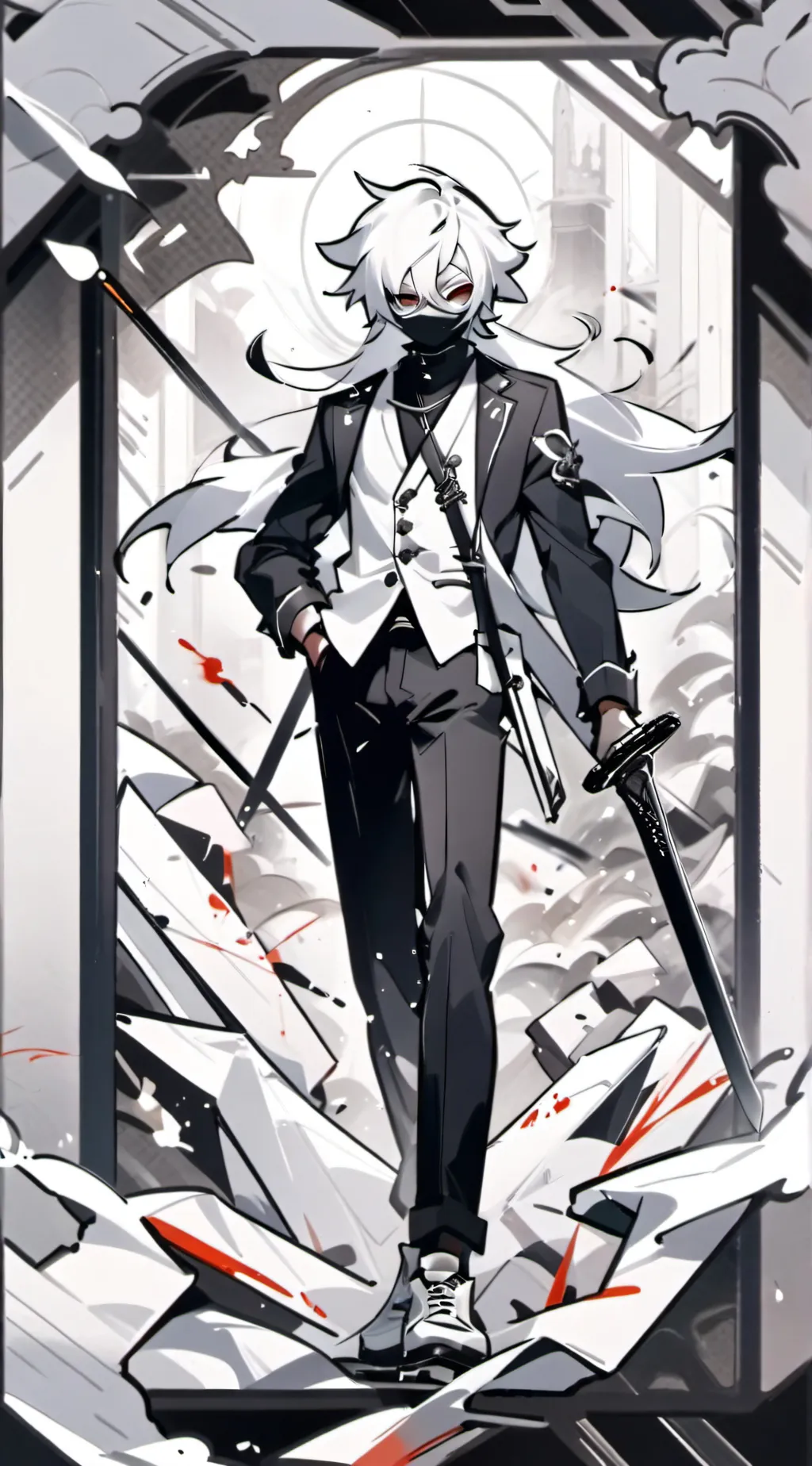 ai character: Bad sanses  background